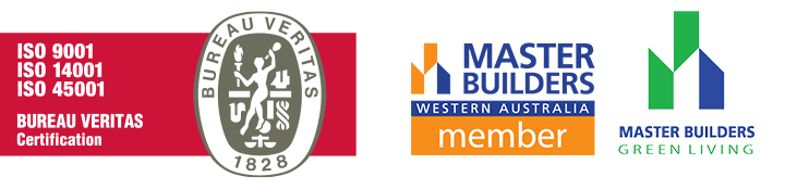 ISO certification and Master Builders Western Australia Member